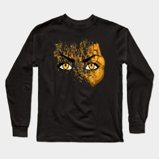 Shattered Heart - Gold Long Sleeve T-Shirt